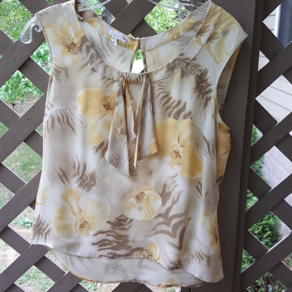 Escada sleeveless blouse